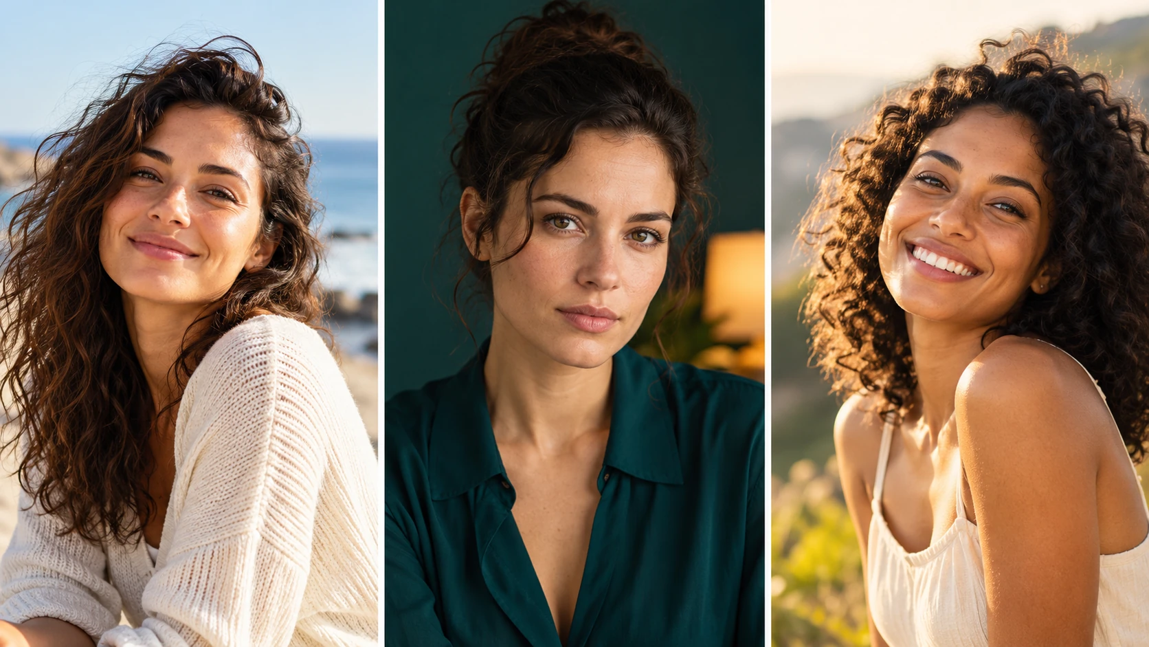 Expression, illumination and styling can change the age impression of a photograph.