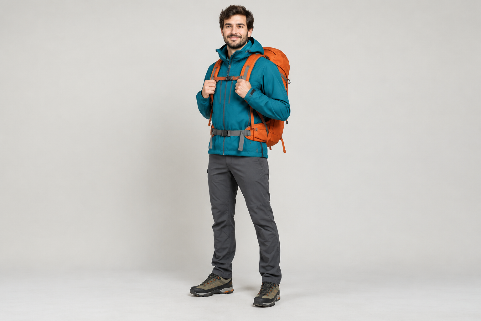 A clear full-body reference shows the clothing colors and silhouette.