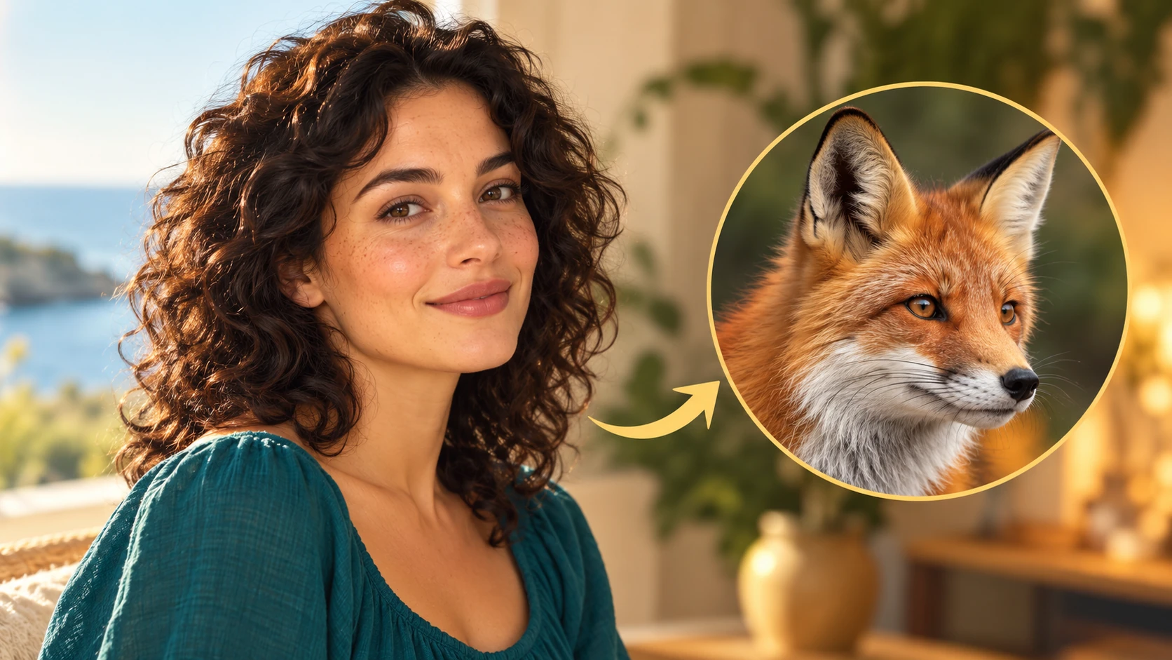 Choose a clear head outline and describe the animal species in the prompt.